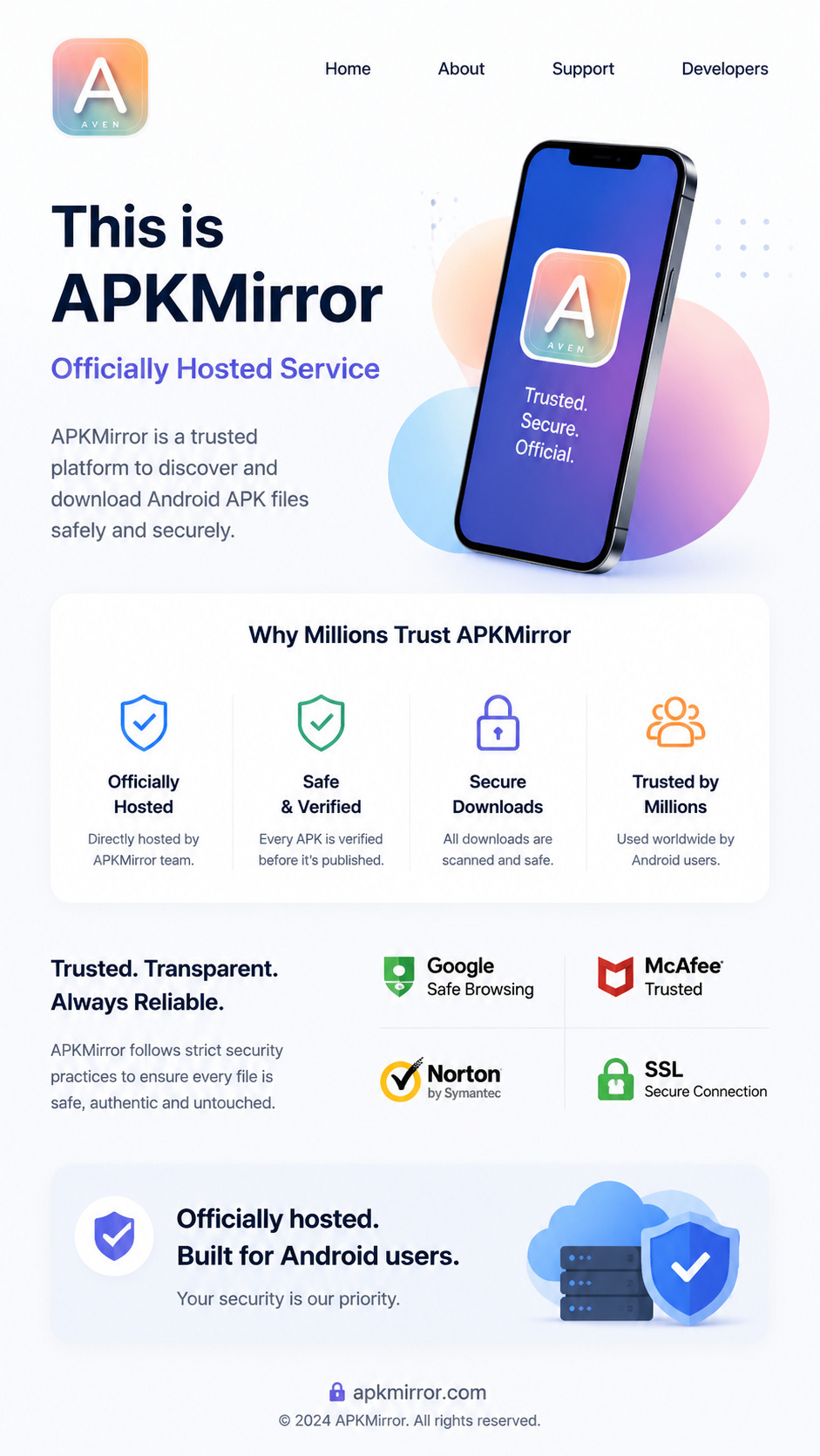 APKMirror officially hosted service